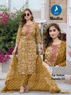 Kaya madhu 3pcs kurti wholesaler price